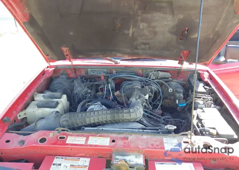 1995 Ford Ranger Super Cab from USA, damaged, VIN 1FTCR14XXSPA25708